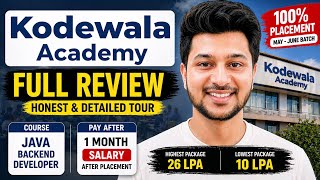 10 - 26 LPA JOB from a Java Course | Year Gap Students| Kodewala Academy #course