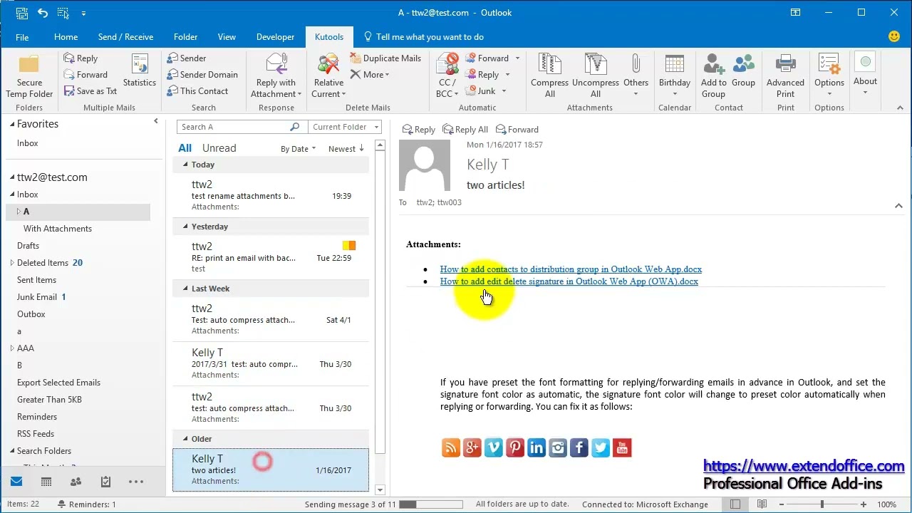 How To Copy All Attachments Names In Outlook Emails YouTube How To Copy All Attachments Names In Outlook Emails YouTube