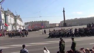 12. Парад войск. День Победы, 09.05.2016, СПб, Невский Проспект(День Побе́ды — праздник победы Красной армии и советского народа над нацистской Германией в Великой Отече..., 2016-05-09T14:57:04.000Z)