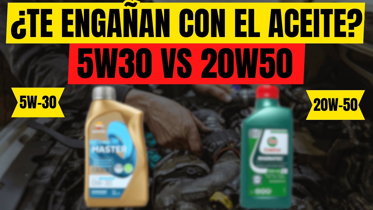 DESTROZANDO el MITO: 5W30 SUPERA a 20W50 en MOTORES con +150.000KM (¡Y TU MECÁNICO LO SABE!)