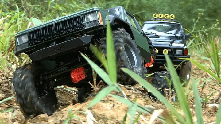 Jeep Comanche & Toyota Xtracab RC Crawler Off road Hill Climbing#1