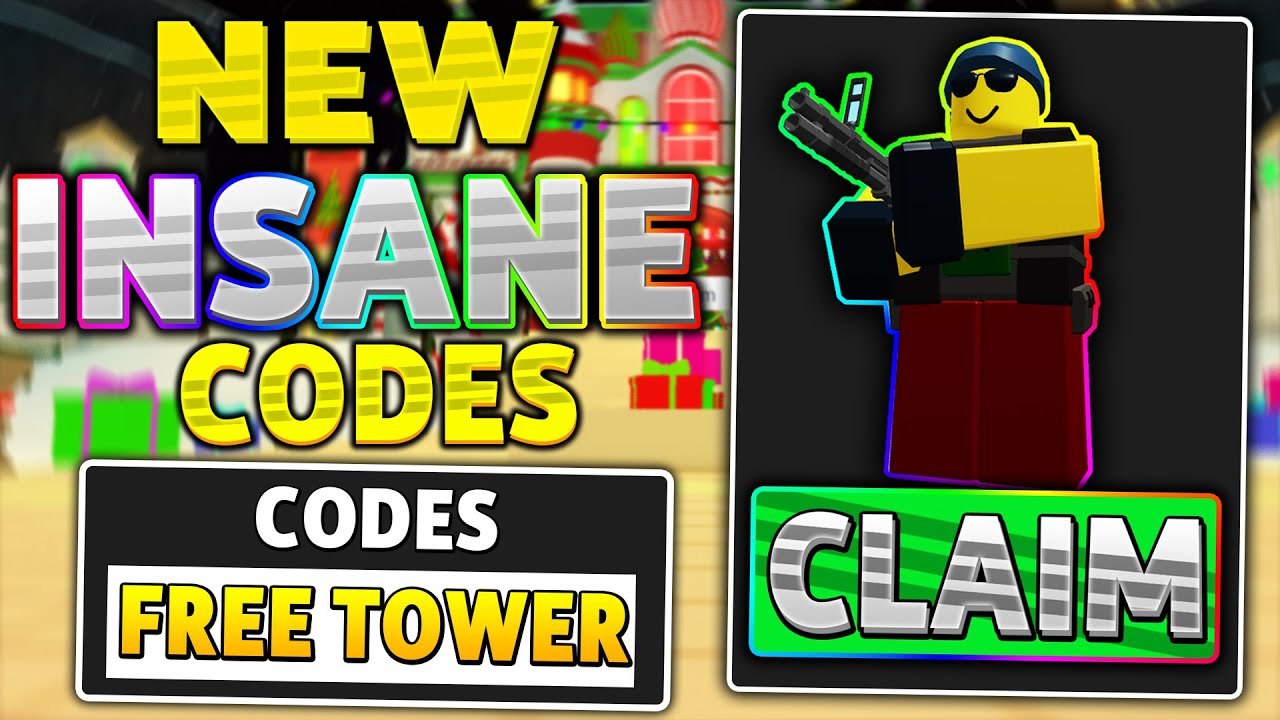 ALL *NEW INSANE SECRET* CODES in TOWER DEFENSE SIMULATOR ...