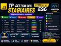 TP JavaScript ES6+ Corrigé bientôt ! | ÉNONCÉ : array, objet, find(), map(), filter(), reduce()