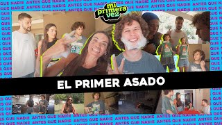 #ANTESQUENADIE | MI PRIMERA VEZ: TRINCHE Y MICA APRENDEN A HACER UN ASADO DE LA MANO DE DIEGO