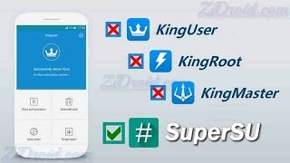 How To Replace KingRoot With SuperSu ! Easy(No PC Needed)