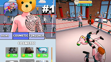 Wrestle Fighter  - New Release - Hyper Hybrid Casual - Gameplay Walkthrough (iOS & Android)