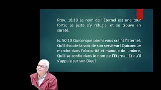 Disciple 102, les attributs et les noms de Dieu - session 2