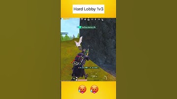 OMG 😱 1v3 CLUTCH VERY HARD LOBBY🥵 #shorts #bgmi #pubgmobile #shortvideo