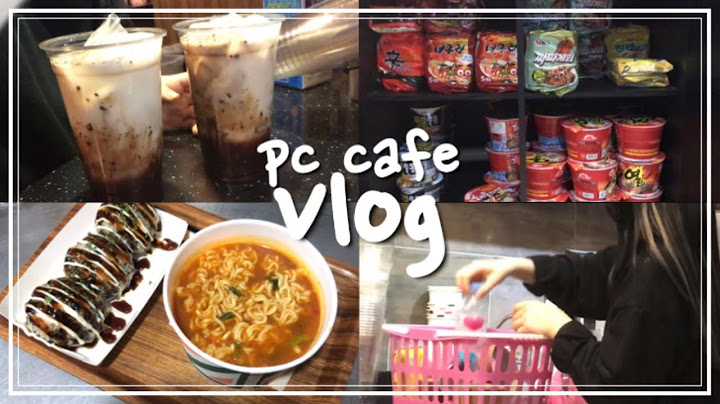 [Vlog] PC Bang Part-time Job Vlog / Weekday Weekend Part-time Job