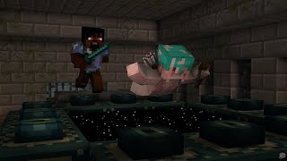 Building an Enderman Farm Tower with Minions #minecraft
