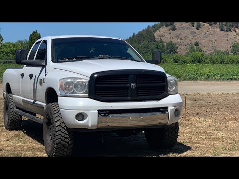 2nd gen ram 2500 front hub replacement - YouTube