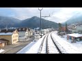 ★ 4K 🇨🇭 Le Locle - La-chaux-de-Fonds - Biel/Bienne cab ride [01.2021] Führerstandsmitfahrt