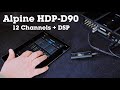 Alpinepd90 12channel amp with dsp  crutchfield