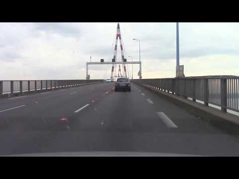 Crossing St. Nazaire bridge