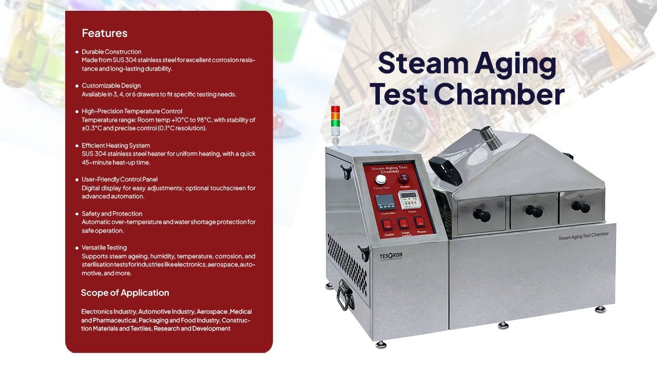 Steam Aging Test Chamber