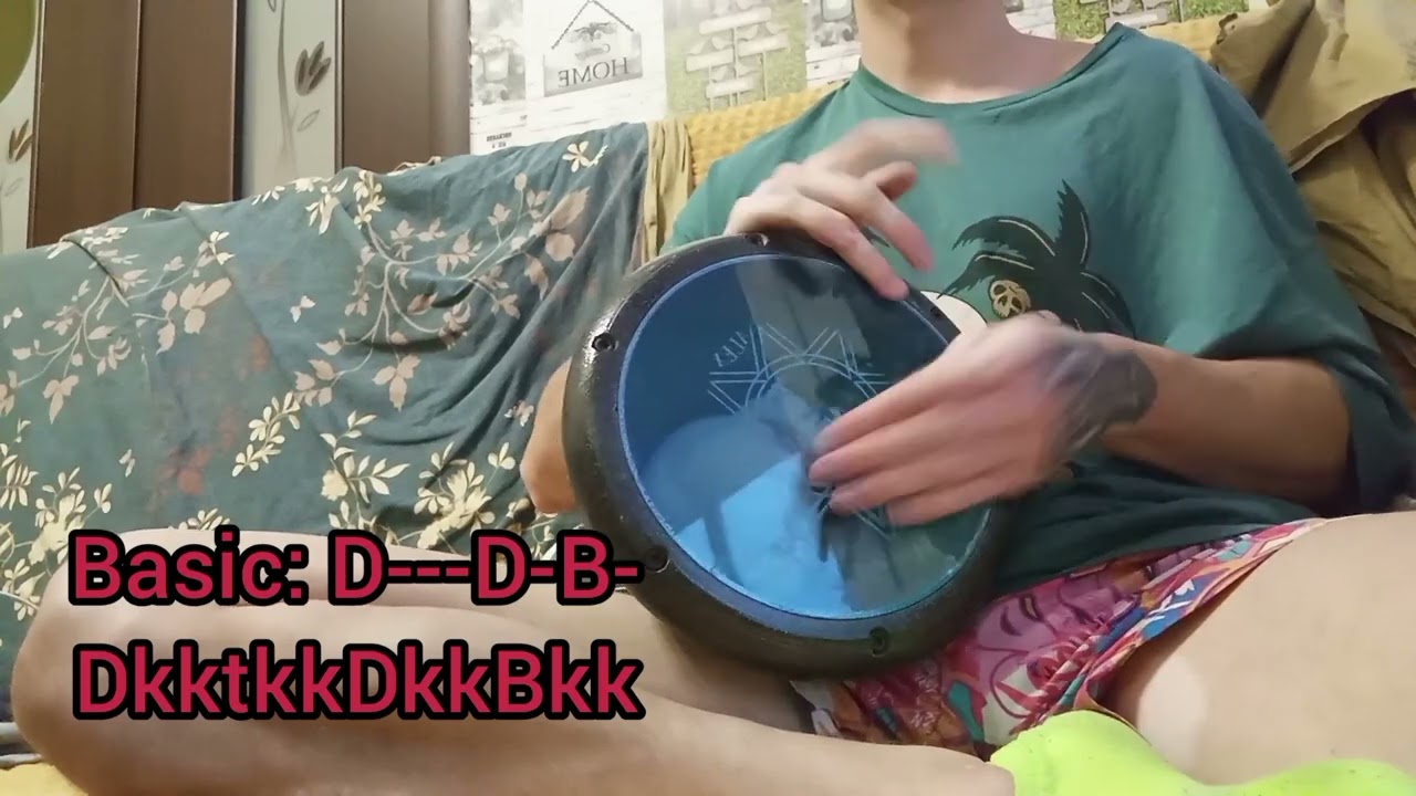 Filling with triplet roll on darbuka with examples