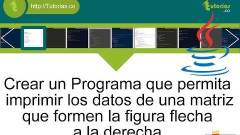 arrays – java (imprimir datos figura flecha derecha)