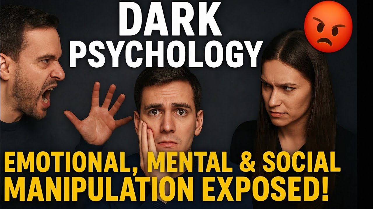 Dark Psychology Tricks They Use to Control You 💔 | Exposed - YouTube