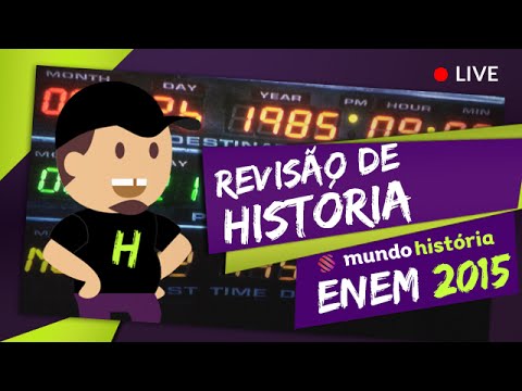 Aulão Ao Vivo - Grátis #35 - Revisão de HISTÓRIA - ENEM 2015 - Aulão Ao Vivo - Grátis #35 - Revisão de HISTÓRIA - ENEM 2015