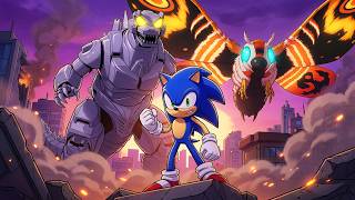 Sonic x Godzilla: Episode 1 – Full 3D AI Animated Comic Adaptation