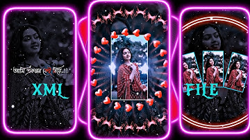 #Jane mon tui jibon💞💘XML file bangla song 🔰 bangla song XML file🔰 XML file alight motion 🔰 XML file🔰