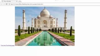 Xhtml And Css In Hindi Part 4 Link and Image