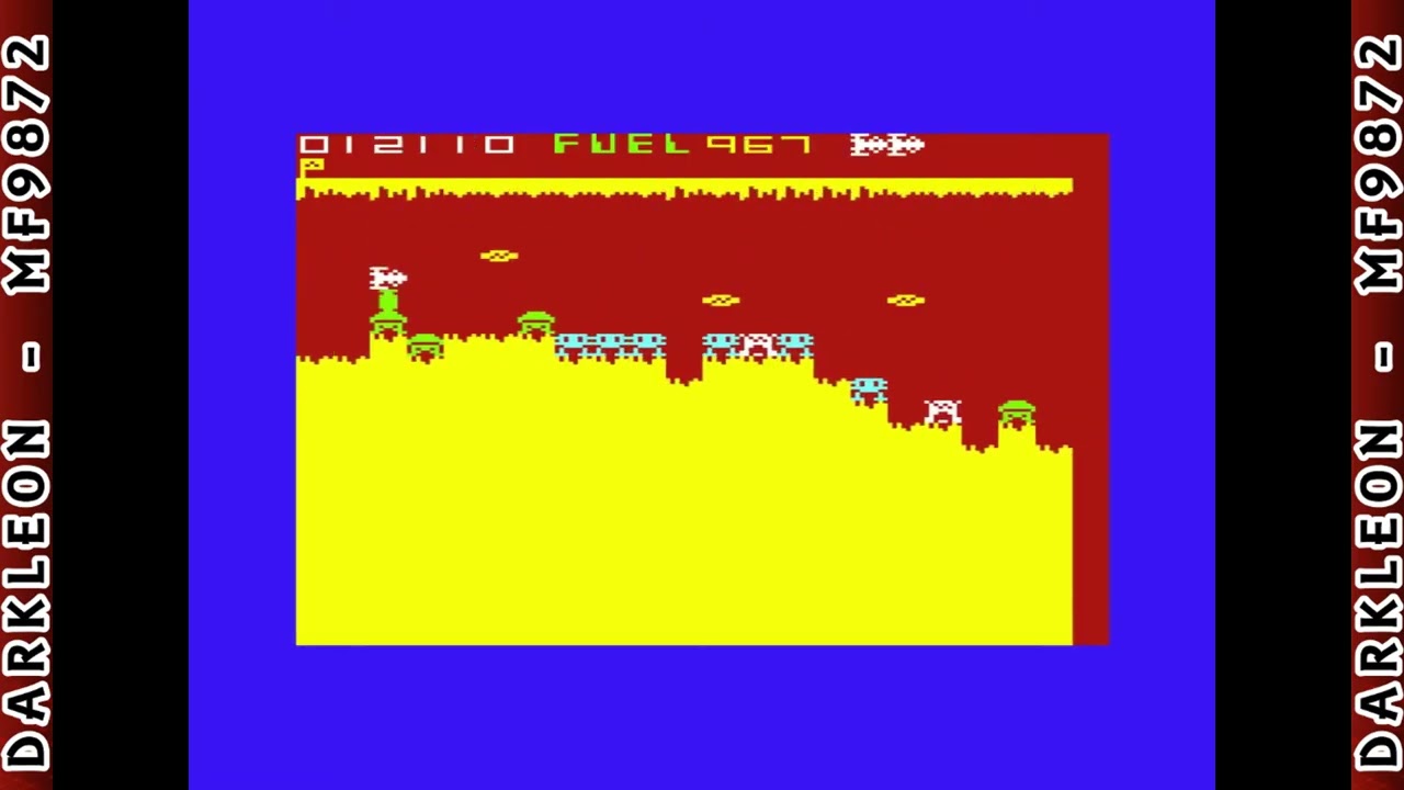 Cavern Fighter - [ 1982 - Vic-20 - Gameplay ]