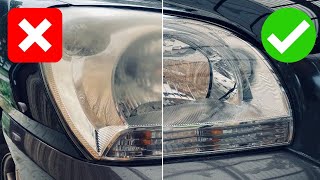 HOW TO BEST REFURBISH HEADLIGHTS AT HOME and avoid my mistakes