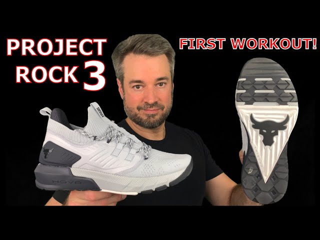 Project Rock 3 Training Shoe Review - First Look & First Workout