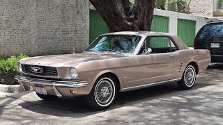 Después De Muchos Años El Dueño Decidió Dejarlo Ir Para Un Nuevo Cazador... FORD Mustang 1966 