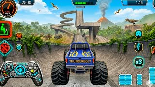 Monster Truck Mega Ramp Impossible Driver - 4x4 Ultimate Car Stunts GT Racing- Android GamePlay 2026 screenshot 1