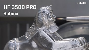 Precision Machining of the Sphinx on the HF 3500 PRO – Highlight from EMO 2025