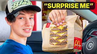 Asking Every Drive Thru to “Surprise Me”