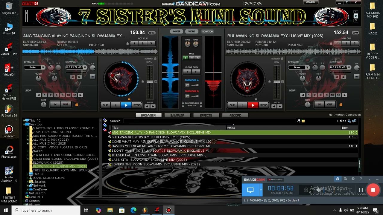  👉 SEVEN SISTER'S MINI SOUND👉ANG TANGING ALAY KO PANGINOON JESUS SLOWJAMIX EXCLUSIVE MIX 2025