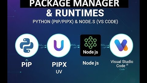 The Ultimate Developer Setup Guide (2025)  | VS Code, Node.js, Python, PIP, PIPX, UV.