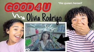 Reaction to "good 4 u" - Olivia Rodrigo | josiah and whitley