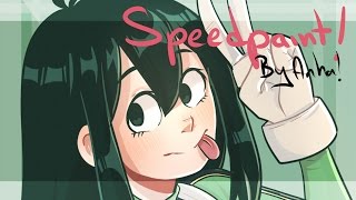 [My hero academia] Asui Tsuyo | Speedpaint