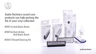 How to use Audio-Technica turntable record cleaners