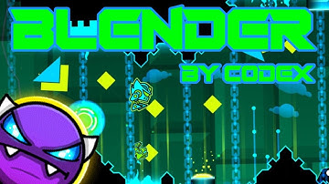 "Blender" by Codex (Easy Demon) (3 coins) | Geometry Dash 2.11.