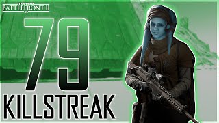 Specialist 79 Killstreak on Crait | Star Wars Battlefront 2