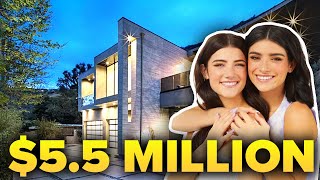 Inside Charli and Dixie D'amelio's LUXURIOUS LA Mansion!