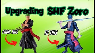 SH Figuarts RORONOA ZORO Custom Cloth Wired Lower Robe Upgrade & How To Install