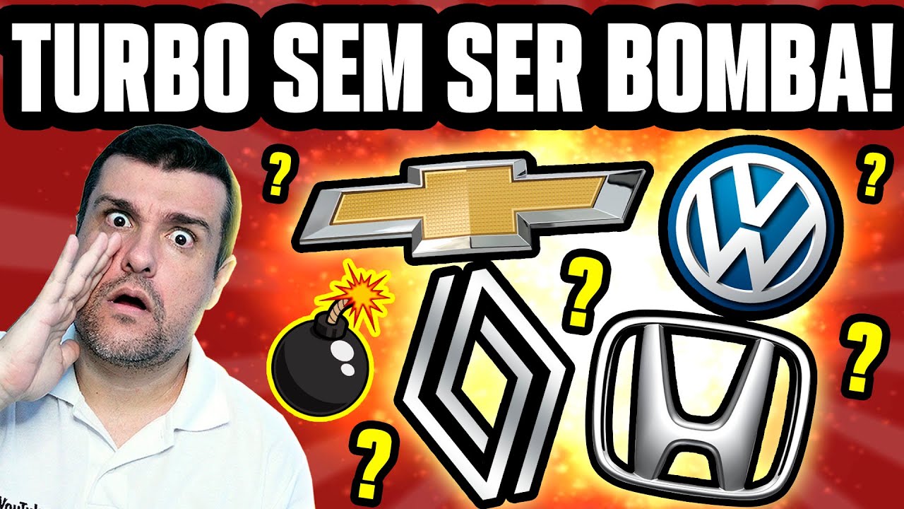 PODE IR SEM MEDO! CARROS com MOTOR TURBO pra VOCÊ SE DAR BEM: OS MAIS CONFIÁVEIS e ECONÔMICOS!