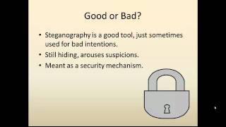 Steganography Detection HPR 108 - Alexander Breault