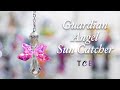 See how we made our Guardian Angel sun catcher out of Swarovski Crystals - Jewelry Making