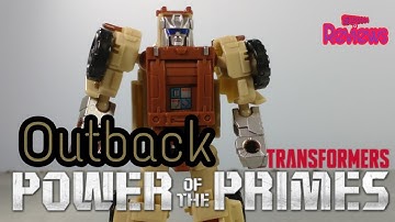 Transformers Power of the Primes OUTBACK Review