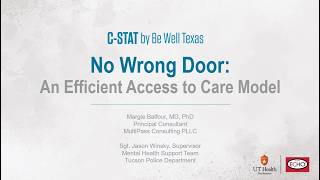 Public Safety ECHO | February 12 | No Wrong Door: An Efficient Access to Care Model