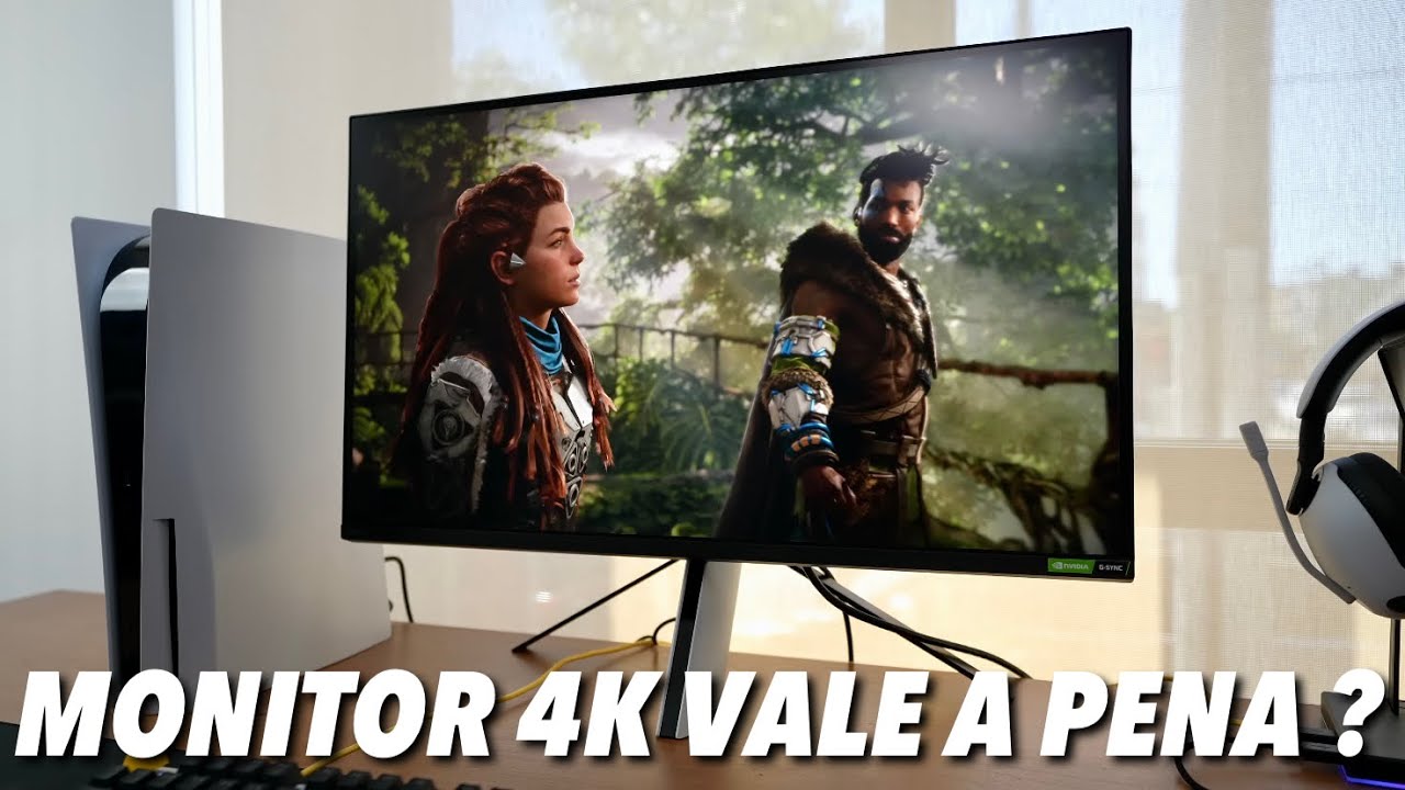 MONITOR 4K VALE A PENA ? 27 polegadas - YouTube