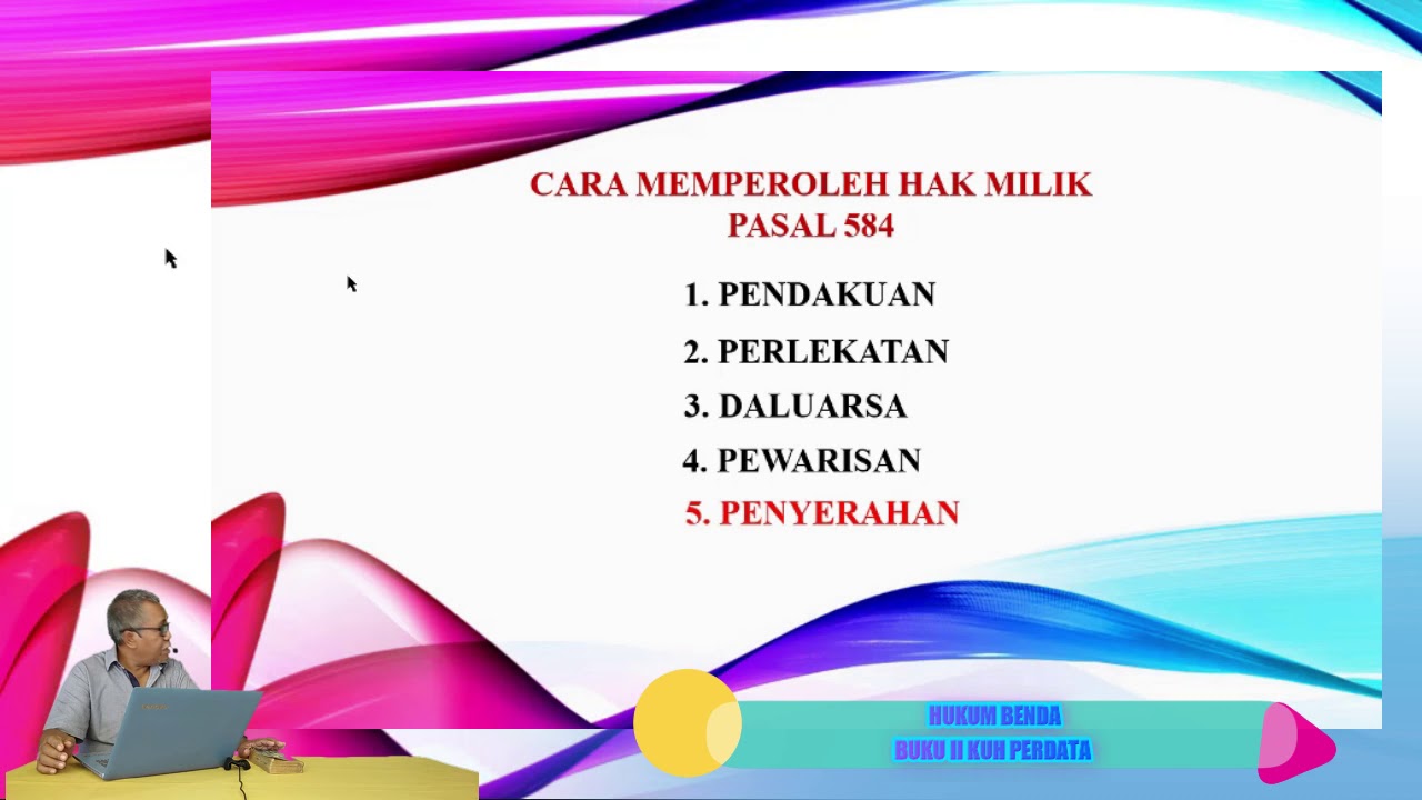 HUKUM BENDA BUKU II KUH.PERDATA (Part 4)