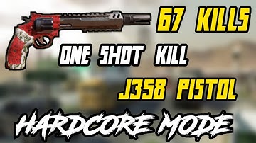 J358 PISTOL! CRAZY IN HARDCORE MODE ll ONE SHOT ONE KILL ll 67 kills ll by Master Entertaining Hub